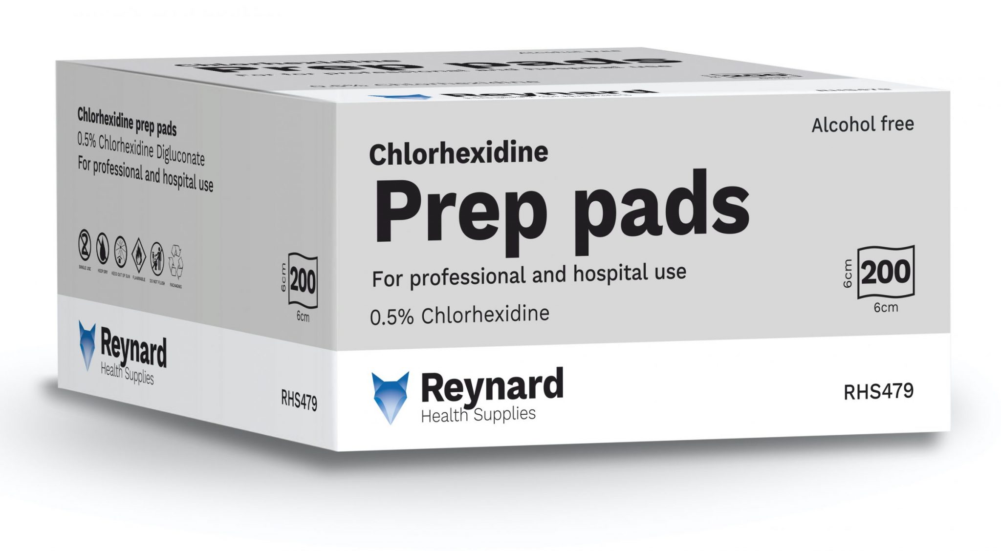 Chlorhexidine Swab Stick Reynard Health Supplies