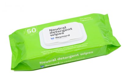 Pack of Reynard neutral detergent wipes